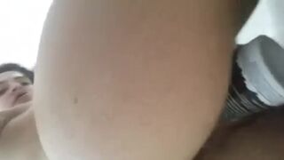 Brazilian amateur punching hard