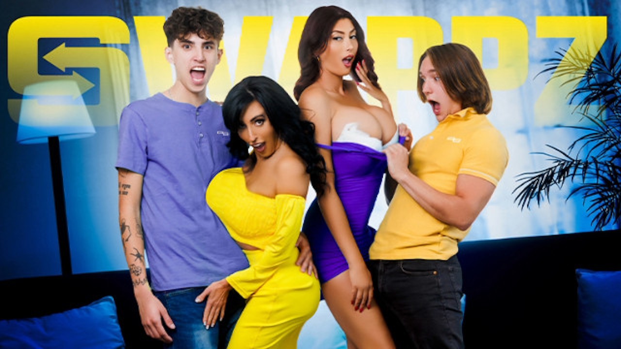 Our Game of Truth or Dare Twister Turned into a Stepmom Swapping Fuck-Fest!