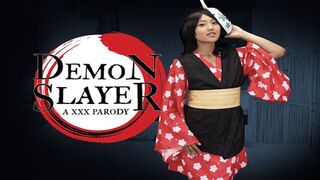 Fuck Session With Asian Teen Mai Thai as MAKOMO from DEMON SLAYER VR Porn