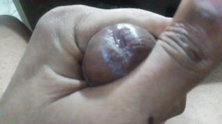 Masturbating at 21 cm monster until squirt