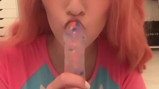 Stella Skye Sloppy Blowjob Begging For Your Cum