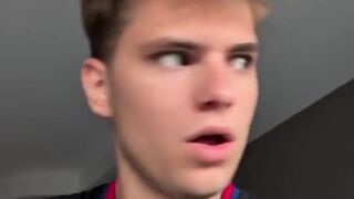 Submissive Blonde Twink Begs His Balkan Top for More
