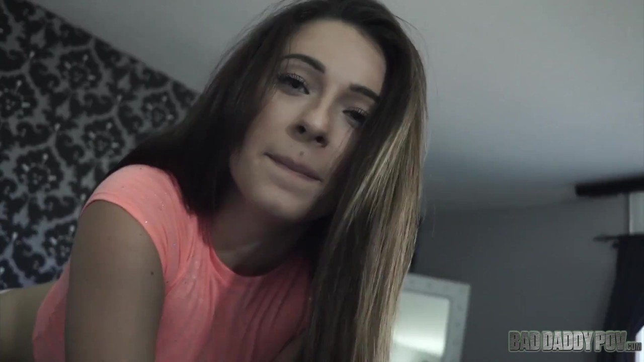 BadDaddyPOV - HORNY BRUNETTE TEEN LACY CHANNING BEGS STEP DAD FOR SEX