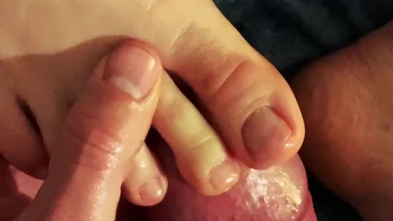 FeetingMe Compilation 04 - Foot fisting my man and masturbate with Fleshlight