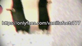 Latina/ stepsister in lingerie,foot fetish,heels, sexy pantyhose, wants to play and fuck really hard