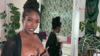 Hotwife Talking to my husband while I get ready for my date