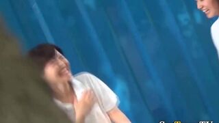 Asian lesbian fingered