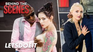 Anna De Ville And Helena Moeller Spicy Interview And Showoff Behind The Scenes