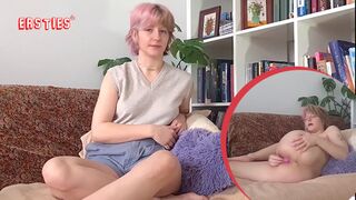 Ersties: Sunny S. aus Wien findet Ärsche unwiderstehlich und befriedigt sich anal