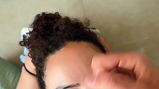 I SWALLOW EVERY DROP - Brunette Nasty Latina Deepthroat POV!