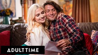 ADULT TIME - Christie Stevens Begs Her Stepson To Fuck Before He Goes Abroad