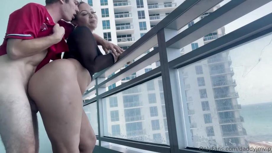 Big Ass At The Balcony