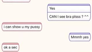 Teen shows pussy for big cock cum