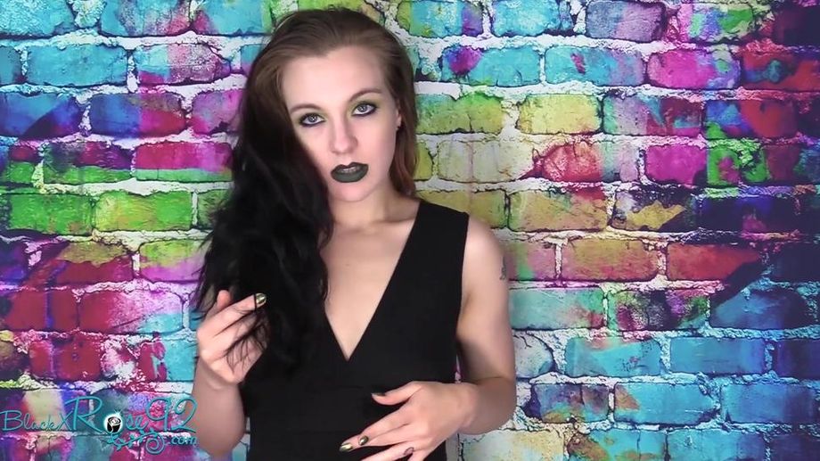 Long Goth Hair Flip, Tease, and Flirting PREVIEW (BlackxRose, Blackxrose92)
