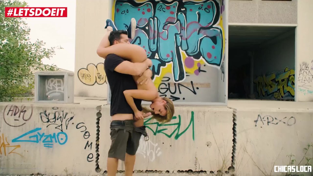 LETSDOEIT - Perfect Teen Gets Her Tight Little Pussy Fucked Outside