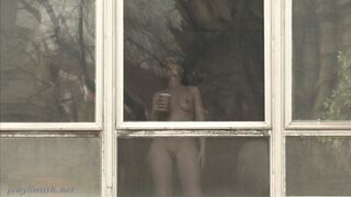 Hot coffee near the window