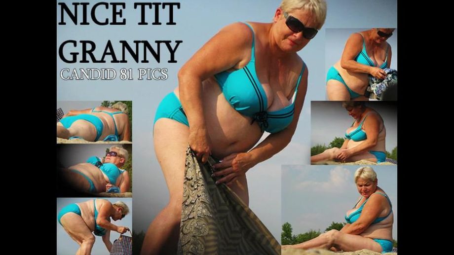 Beach Candid Galleries (Chubby BBW Granny Milf)