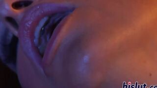 Two ravishing hotties pleasure their orgasmic pussies