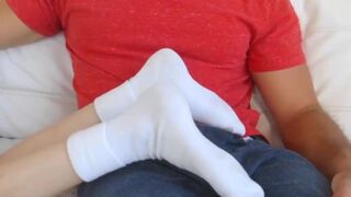 tiny sexy blondie bothered by cock while trying to read blowjobs spanish step mom stepsister