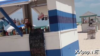 Voyer naughty side of hot babe - video 3