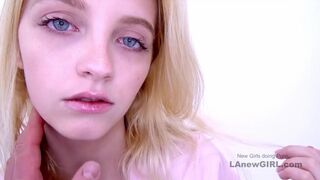 Beautiful Blonde Skinny & horny
