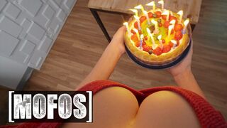 MOFOS - The Wildest Birthday Threesome With Mina Von D, Haix Rogue And Jordi El