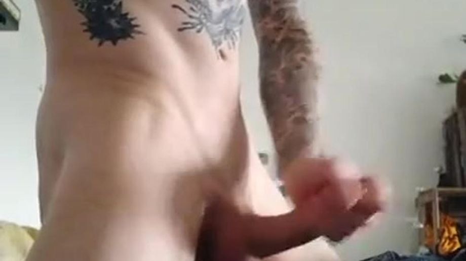 Daddy Moaning orgasm and big load (BigDick Daddy)