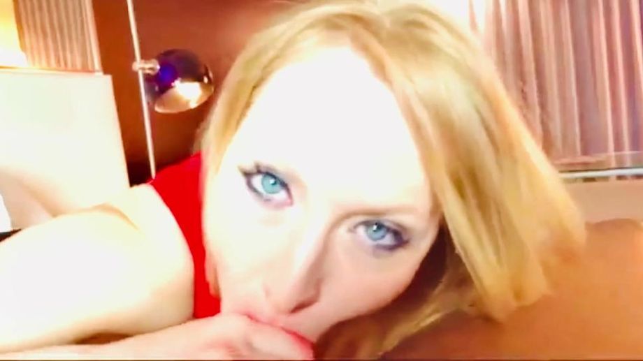 White Goddess sucking BBC with passion