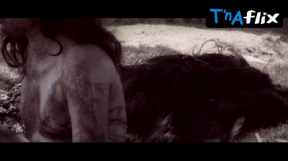 Erika Lopez Breasts, Bush Scene in Blood For Flesh (River Donovan)