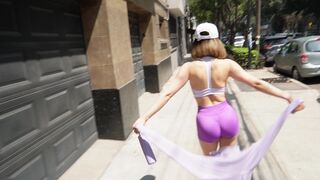 Paseo con Jocessita por la cdmx y le rompo el culo en mi departamento