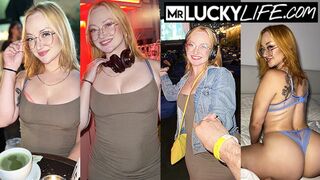 Nerdy Blonde Gal Really Loves Dick