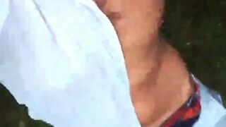 Slutboyben CAM4 Abgefickt und Vollgerotzt Outdoor