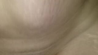 My gf with fat ass riding me she always soaks the bed