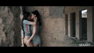 Two babes enjoying eachother (Baby Nicole, Baby Nicols, Julia De Lucia)