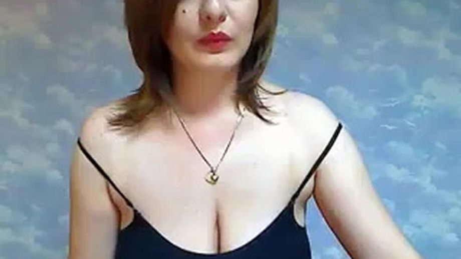 MILF Does A Striptease