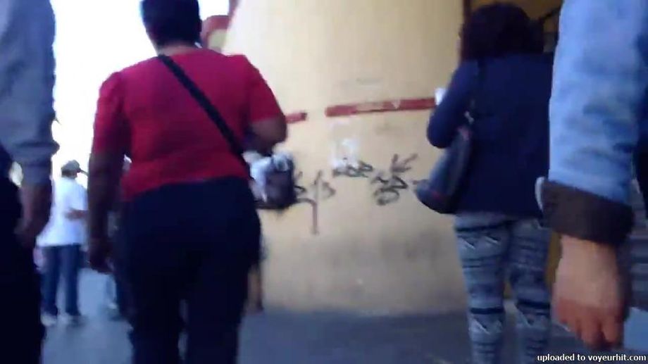 senora con un culazo