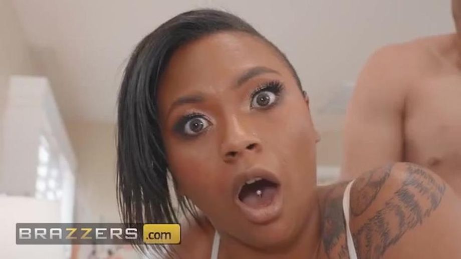 Big booty black girl wants a rough dick in her tight hole