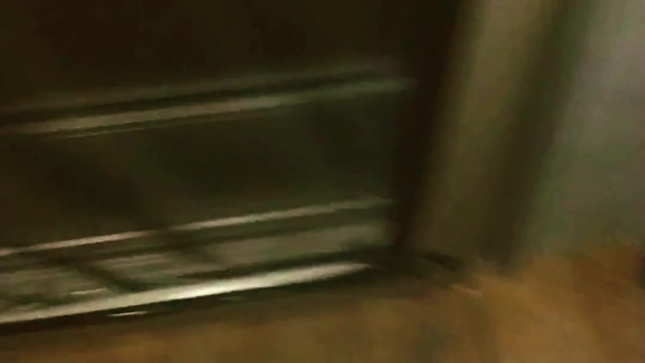 Follow friend's slut wife into public camp shower and cabin to creampie
