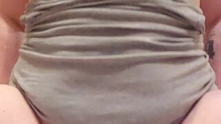 Real amateur squirting. PAWG fucking her dildo rough. Curvy MILF moaning as she orgasms.